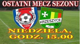 OSTATNI MECZ SEZONU !!!