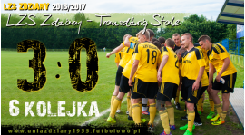 6 Kolejka: LZS Zdziary - Transdźwig Stale 3:0.