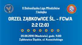 II Dolnośląska Liga Młodzików - 1 kolejka (28.08.2016)