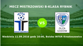 Zapowiedź meczu Inter Krostoszowice - Olza Godów