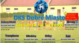DKS Dobre Miasto zachęca młodzież do treningów