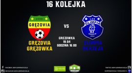 16 kolejka: Gręzovia - Olimpia
