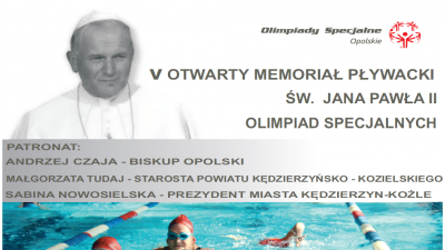 V OTWARTY MEMORIAŁ PŁYWACKI OLIMPIAD SPECJALNYCH