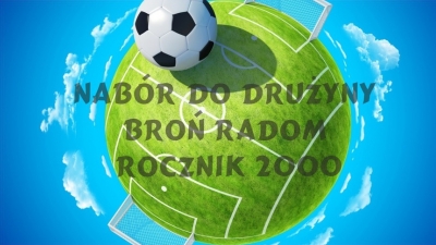 Nabór do drużyny rocznik 2000