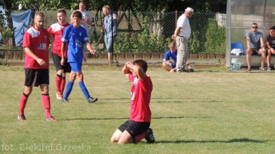 1 kolejka: Błękitni Grzęska 2:2 (2:0) Pogoń-Sokół Lubaczów