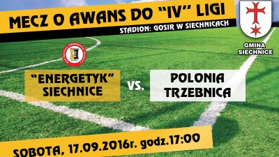V kolejka: Dziś rywalem Trzebnica