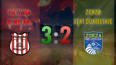 Victoria nad Zorzą! Kobylany 3:2 Łęki!