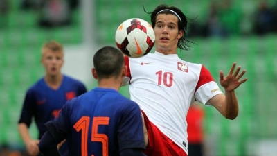Zawada strzela w reprezentacji Polski U20