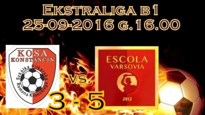 KOSA - ESCOLA 3 - 5 (3 - 1)
