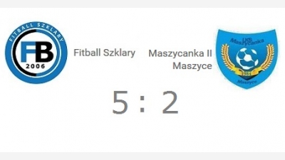 C klasa gr I: Fitball Szklary - Maszycanka II Maszyce 5:2