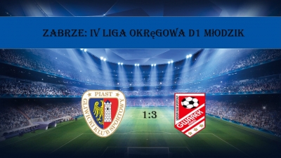 IVLMD1 I GKS PIAST II GLIWICE - SKS GWAREK ZABRZE 1-3