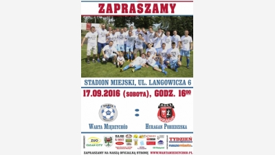 ZAPRASZAMY NA KOLEJNY MECZ WARTY