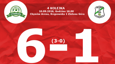 Lider pokonany! 6-1 z Dębem II Przybyszów !