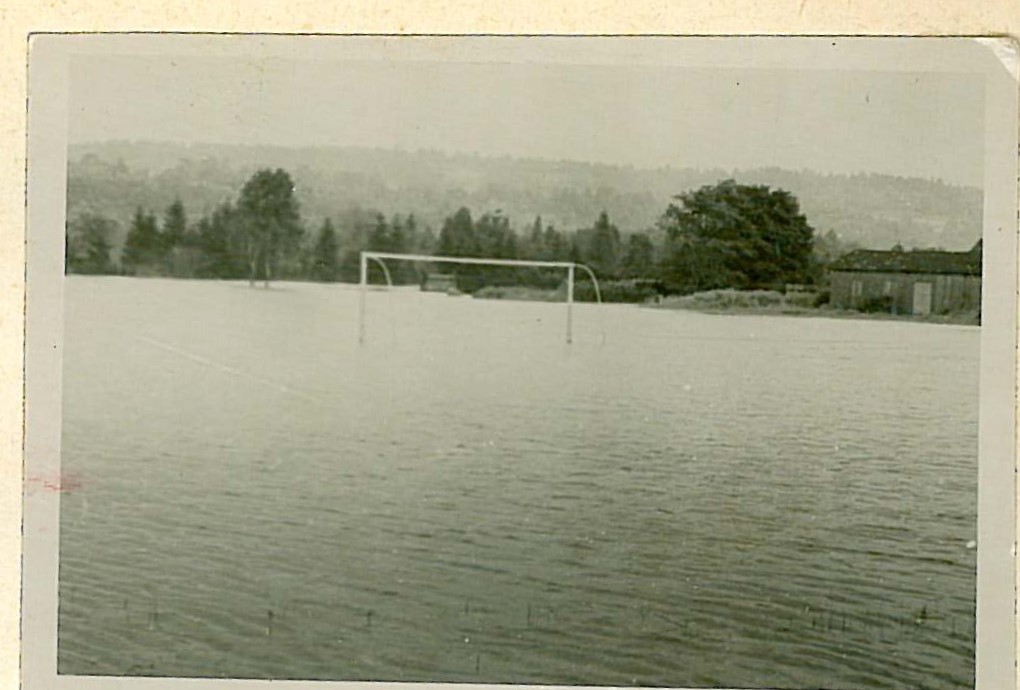 boisko ul. Graniczna - powódź 1958 