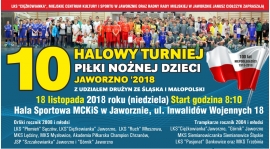 Halowy turniej " Jaworzno 2018"
