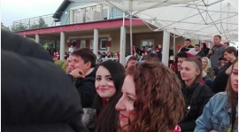 Oglądanie meczu Polska Kolumbia na mistrzostwach świata w Rosji.