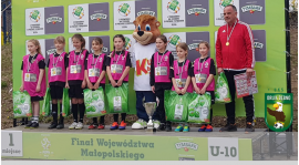 Duży sukces dziewczynek kat. U-10 w turnieju Tymbarku