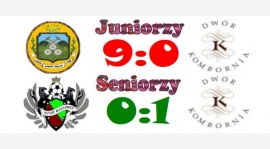 Ważne zwycięstwo seniorów i wysoka porażka juniorów