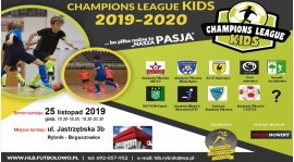 "Champions League KIDS 2019-2020" - rocznik 2010.... już wkrótce startujemy