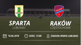 Juniorzy LKS "Sparta" Lubliniec vs Raków Częstochowa