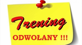 Środowe Zajęcia odwołane!