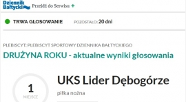 Głosujemy na UKS Lider Dębogórze
