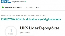 Głosujemy na UKS Lider Dębogórze