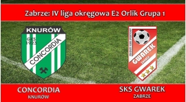 E2 ORLIK I MKS Concordia Knurów - SKS GWAREK ZABRZE 3:10