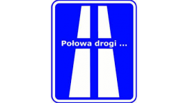 Na półmetku.