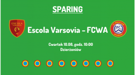 Sparing z Escola Varsovia