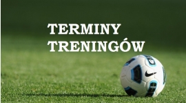 Terminarz treningów na dwa wrześniowe tygodnie
