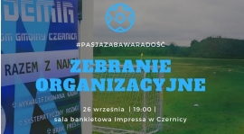 Zebranie organizacyjne dla rodziców - 26 września