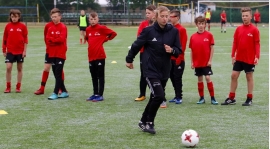 Poranny trening w szkole SMS Junior (piątek 18.05.2018)