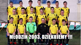 Żegnamy rocznik 2003. Dziękujemy !