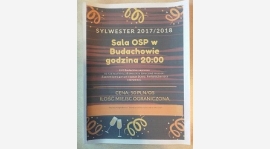 ZAPRASZAMY NA ZABAWĘ "SYLWESTROWĄ"