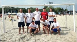 Futsalowcy na plaży