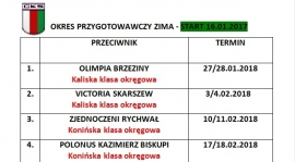 Zimowy okres przygotowawczy