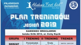 Wracamy do treningów - plan.