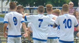Pierwszy sparing juniorów starszych.