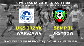 Powołania na 2-gą kolejkę II ligi MZPN (jesień 2018)