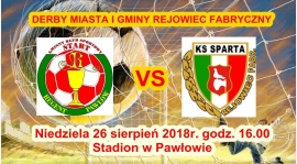 Już w niedzielę - GKS START-REGENT - KS SPARTA Rejowiec Fabryczny!
