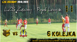 6 Kolejka: LZS Zdziary - Pogoń Leżajsk 1:1.