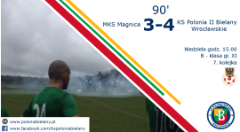 B-klasa: Zwycięstwo w derbowym meczu z Magnicami