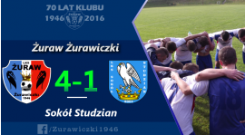 Wysoka wygrana z Sokołem Studzian