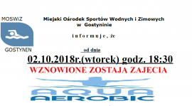 Auqa Aerobic powraca