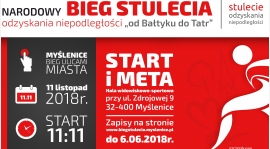 Narodowy Bieg Stulecia w Myślenicach - zapraszamy do zapisów!