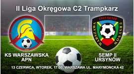 XII kolejka II liga okręgowa C2 Trampkarzy grupa 3