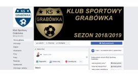 Brawurowe relacje z meczów. KS Grabówka oddaje klimat piłki w A-klasie