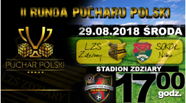 Puchar Polski: LZS Zdziary - Sokół Nisko.