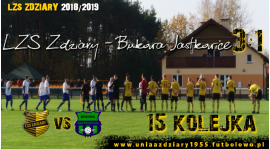 15 Kolejka: LZS Zdziary - Bukowa Jastkowice 3:1.